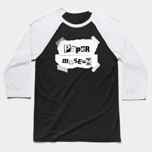 Paper Museum Newspaper Design Baseball T-Shirt